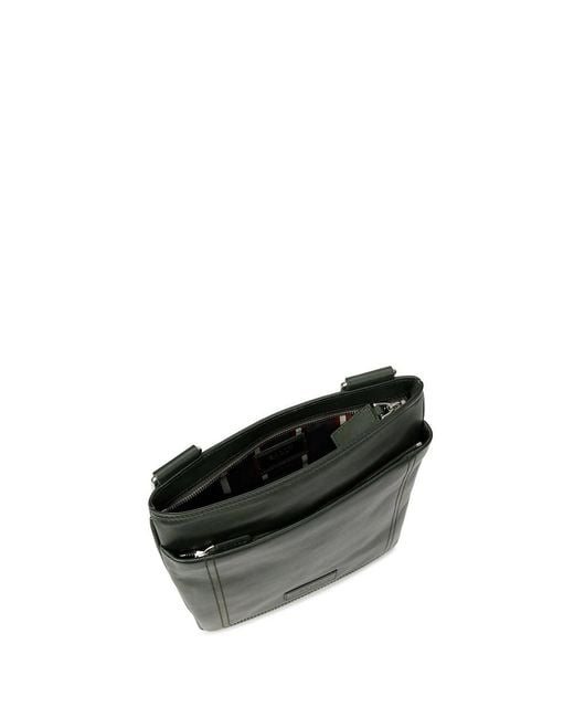 Bally Green Logo Shoulder Bag for men