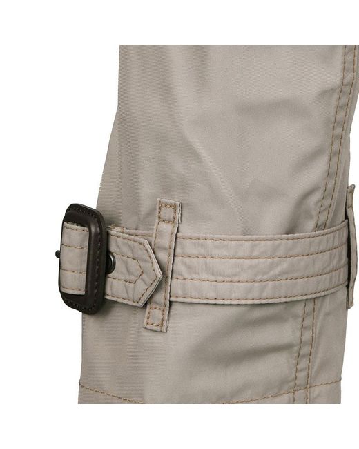 Burberry Gray Lapel Double-Breasted Trench Coat for men