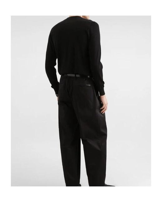 Dolce & Gabbana Black Logo Knitted Sweater for men