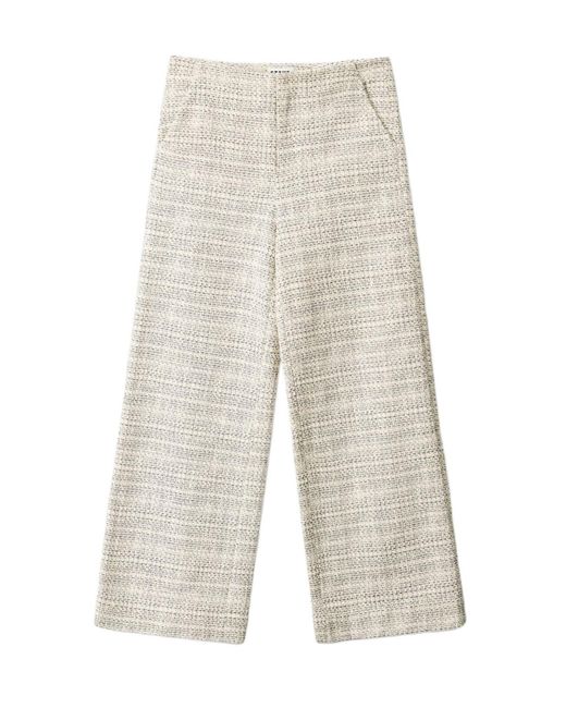 Staud White Pocket Casual Pants