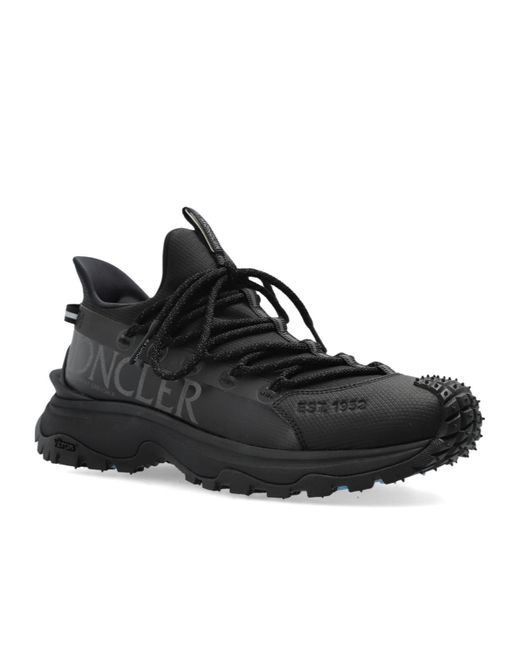 Moncler Black Trailgrip Lite 2 Lace-Up Sneakers