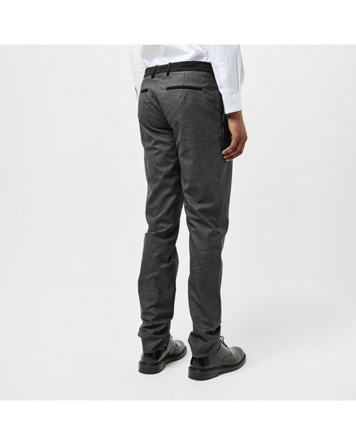 Off-White c/o Virgil Abloh Gray Slim-Fit Casual Trousers for men