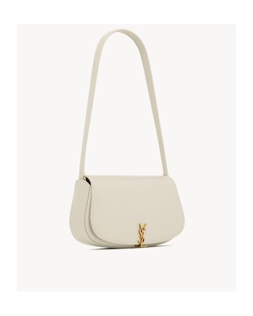 Saint Laurent White Mini Voltaire