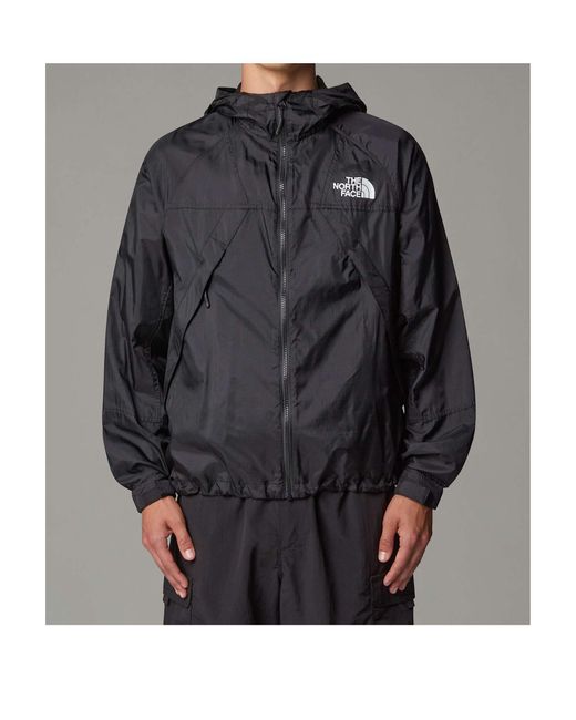 The North Face Black Nse Wind Track Jacket for men