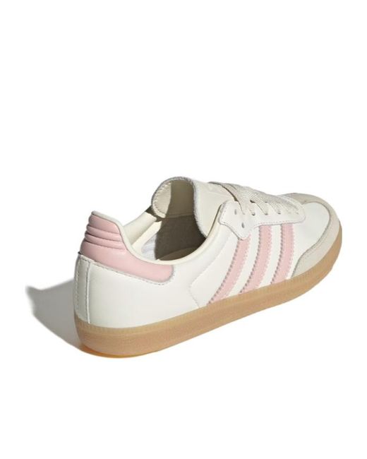 Adidas White Originals Samba Og Low-Top Sneakers