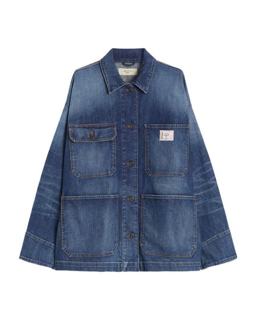 Max Mara Blue Weekend Aligi Denim Jacket