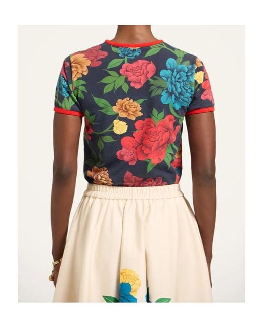 LaDoubleJ Red The Cu-Tee Crop Top