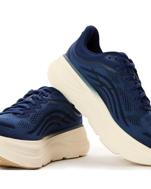 Hoka One One Blue Breathable Running Shoes for men