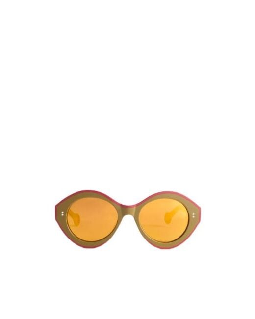 J.W. Anderson Orange Jwa07 Bumper Sunglasses for men