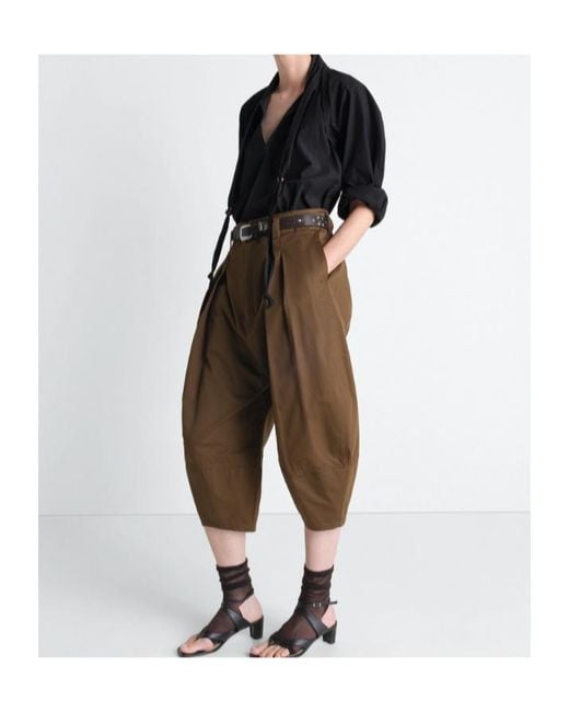 Lemaire Blue Scarf Blouse