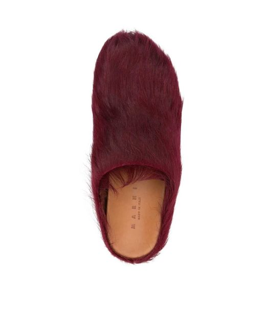 Marni Long-Haired Mules