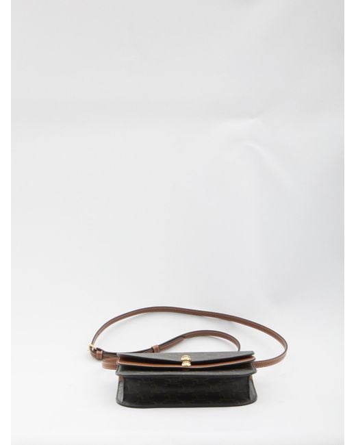 Céline Multicolor Duo Wallet On Strap