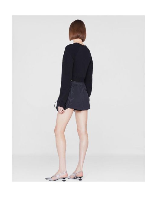Stella McCartney Black Crystal-Embellished Cardigan