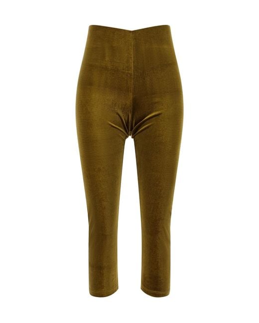 ANDAMANE Green 'New Holly Capri' Leggings