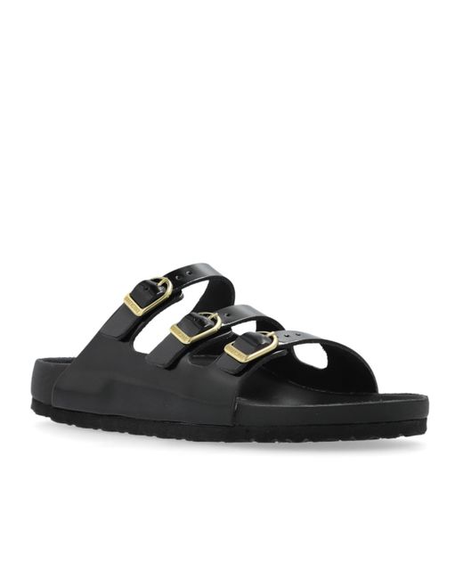 Birkenstock Black Florida Slip-On Sandals