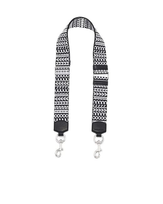 Marc Jacobs White The Monogram Bag Strap