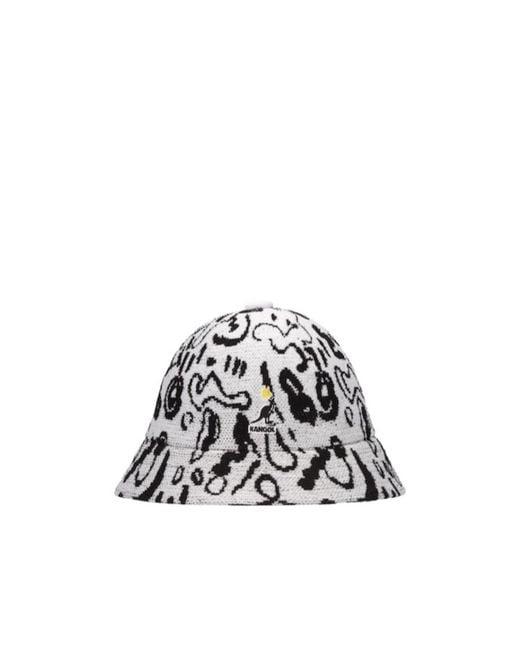 Kangol White Street King Casual Fisherman Hat for men