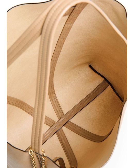 Chloé Natural Chloé Spin Large Tote Bag