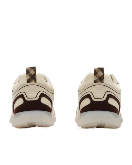 Burberry Natural Ekd Low-Top Sneakers for men