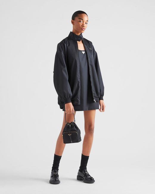 Prada Black Duet Re-Nylon Shoulder Bag