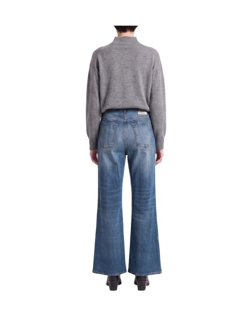 Rag & Bone Blue Straightleg Jeans