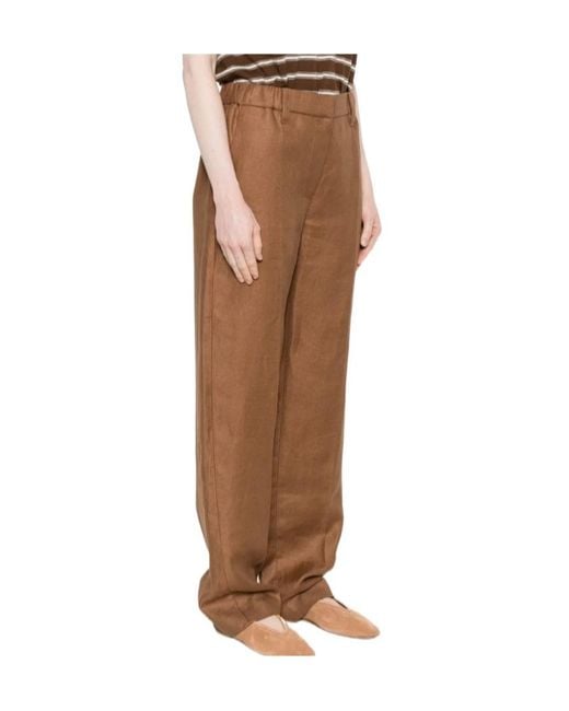Herno Brown Pences Trousers