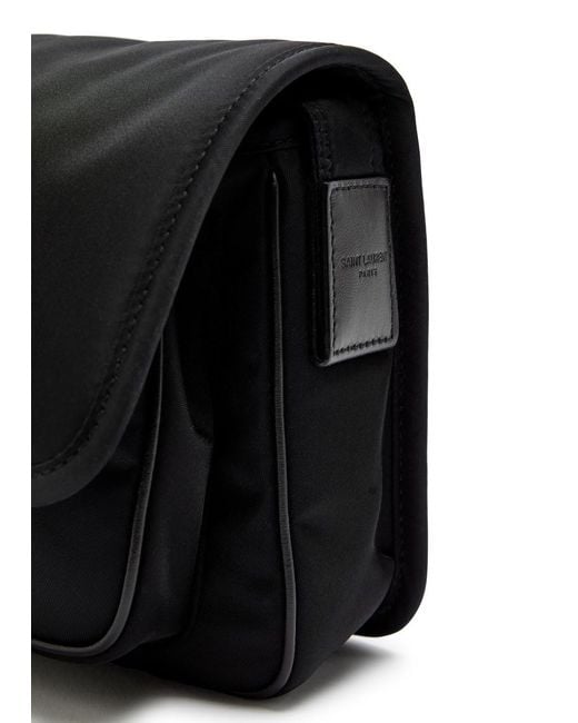 Saint Laurent Black Nylon Crossbody Bag for men