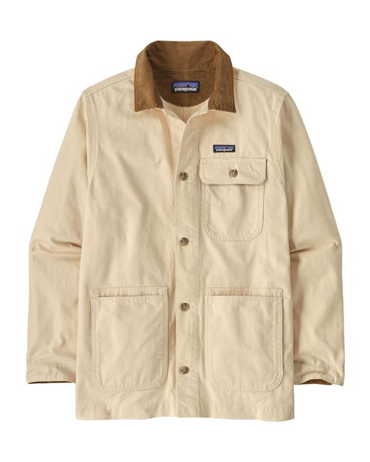 Patagonia Point Reyes Canvas Work Jacket in Natural for Men | Lyst