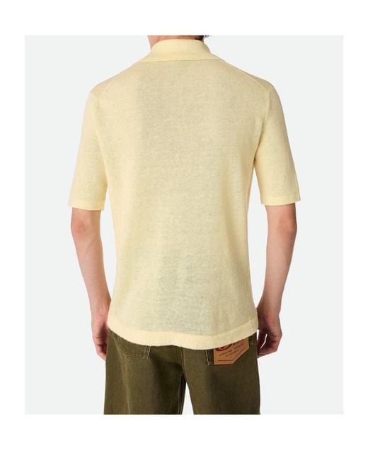 Bottega Veneta Multicolor Short-Sleeved Polo Shirt for men