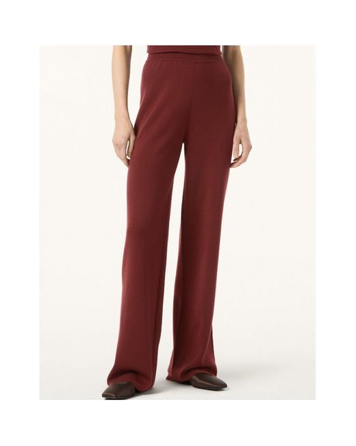 Loro Piana Red Wool Blend Casual Pants