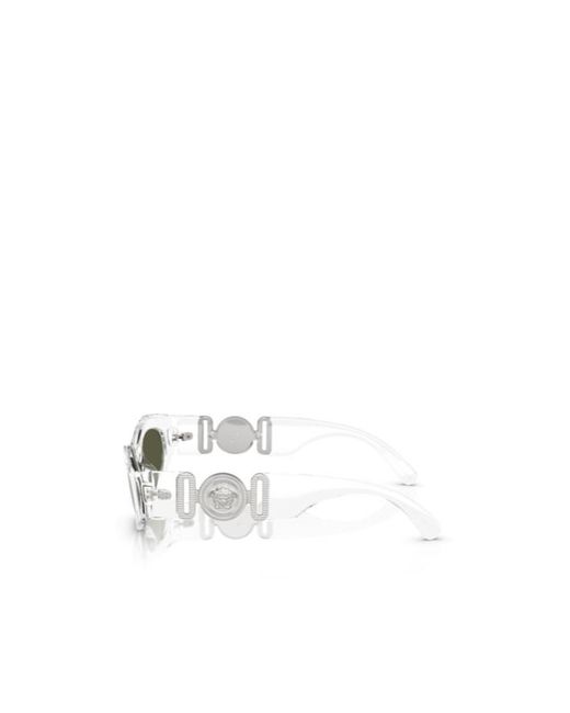 Versace White Medusa Biggie Sunglasses
