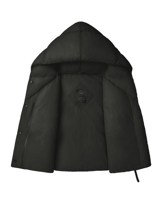 Canada Goose Black Logo Patch Padded Vest