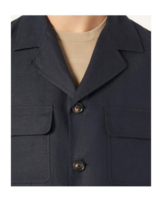 Loro Piana Blue Dover Jacket for men