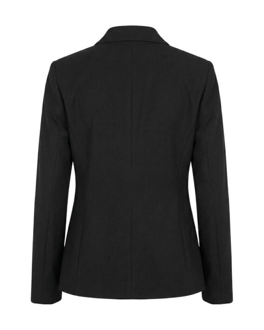 Pinko Black Alexia Double-Breasted Blazer
