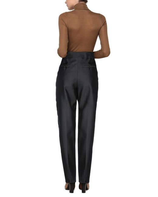 Marni Black Solid Tapered Pants