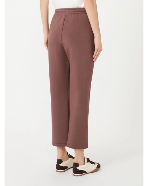 Weekend by Maxmara Purple Drawstring Logo Track Pants