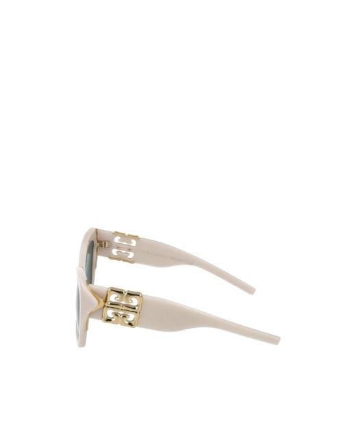 Givenchy Blue Eyewear Cat-Eye Frame Sunglasses