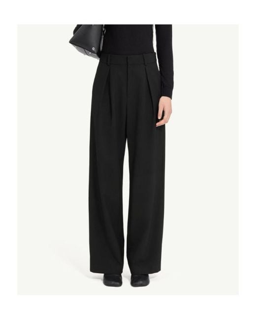 MM6 by Maison Margiela Black Mannequin Label Pleated Trousers