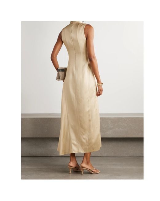 Brunello Cucinelli White Sleeveless Dress