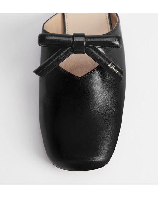 Dior Black Cœur Mule