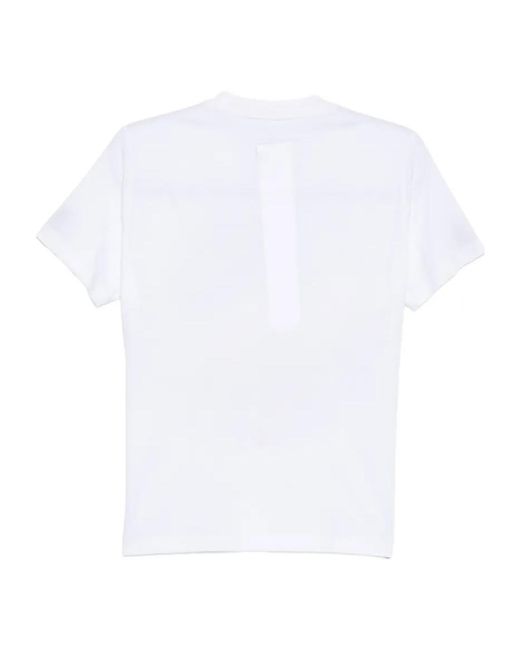 Doublet White Ketchup Message Omurice Print T-Shirt for men
