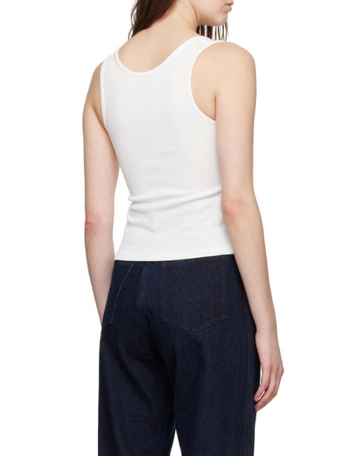 Christopher Esber Blue Cut-Out Knotted Top
