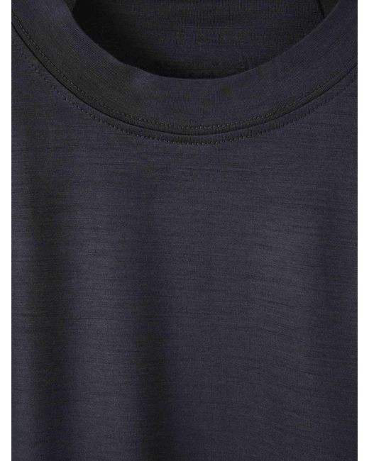 Sease Blue Cotton T-Shirt for men