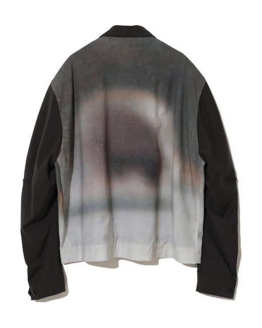 Undercover Black Long Sleeve Casual Jacket for men