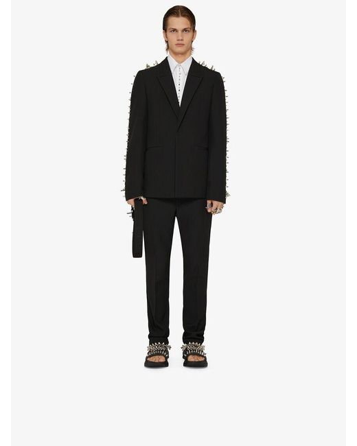 Givenchy White Riveted Shirt for men