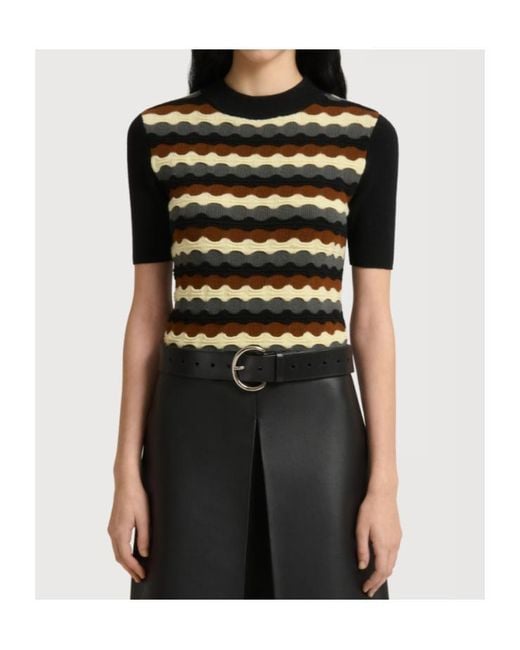 Marni Black 3D Wave Jumper