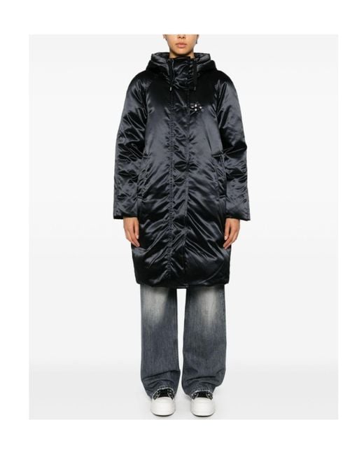 Fay Black Shiny Down Jacket