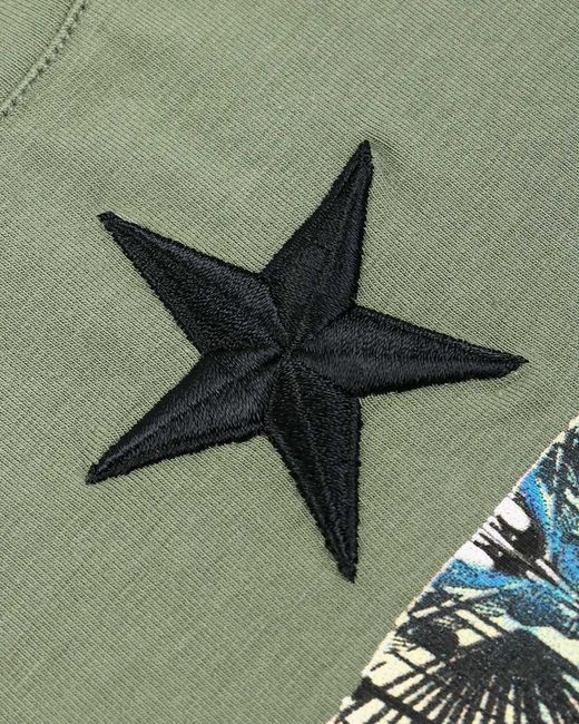 Just Cavalli Green Item O-Neck Short-Sleeved T-Shirt for men