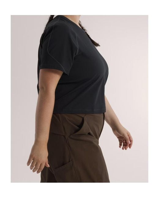 Arc'teryx Black Rula Crew-Neck Short-Sleeve T-Shirt