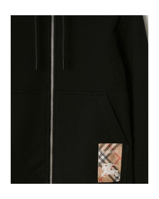 Burberry Black Zip-Throughs